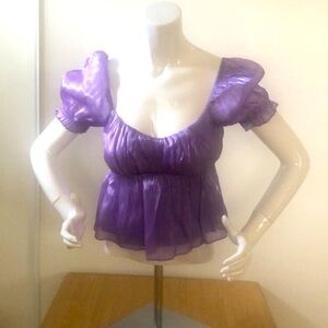 Top so cute, mauve colour, NWT, size S